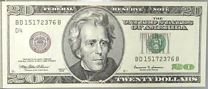 20 Dollar Bill