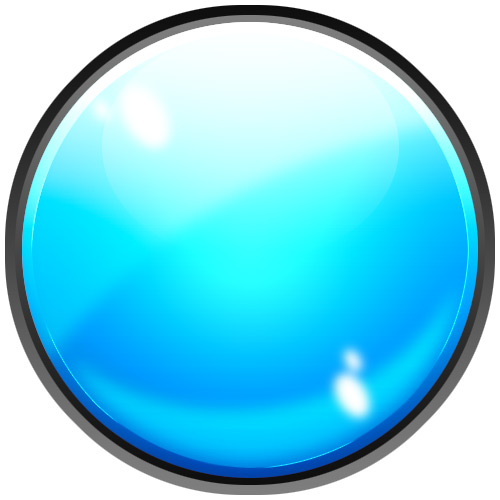 3D Button Icon