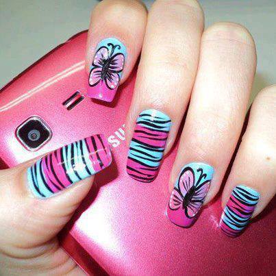 Amazing Nail Art Butterfly