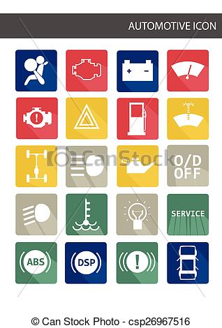Automotive Dashboard Icons Automotive Dashboard Icons