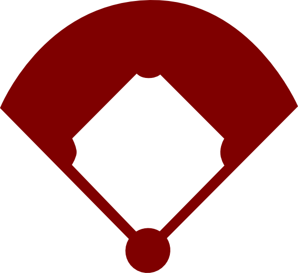 Baseball Diamond Vector Clip Art