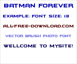 Batman Forever Font Free Batman Forever Font Free