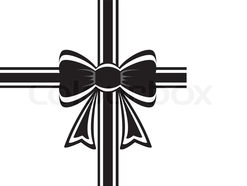 12 Bows White Ribbon Vectors Images