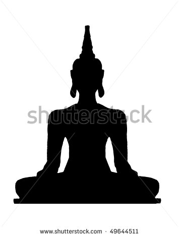 Buddha Silhouette Buddha Silhouette