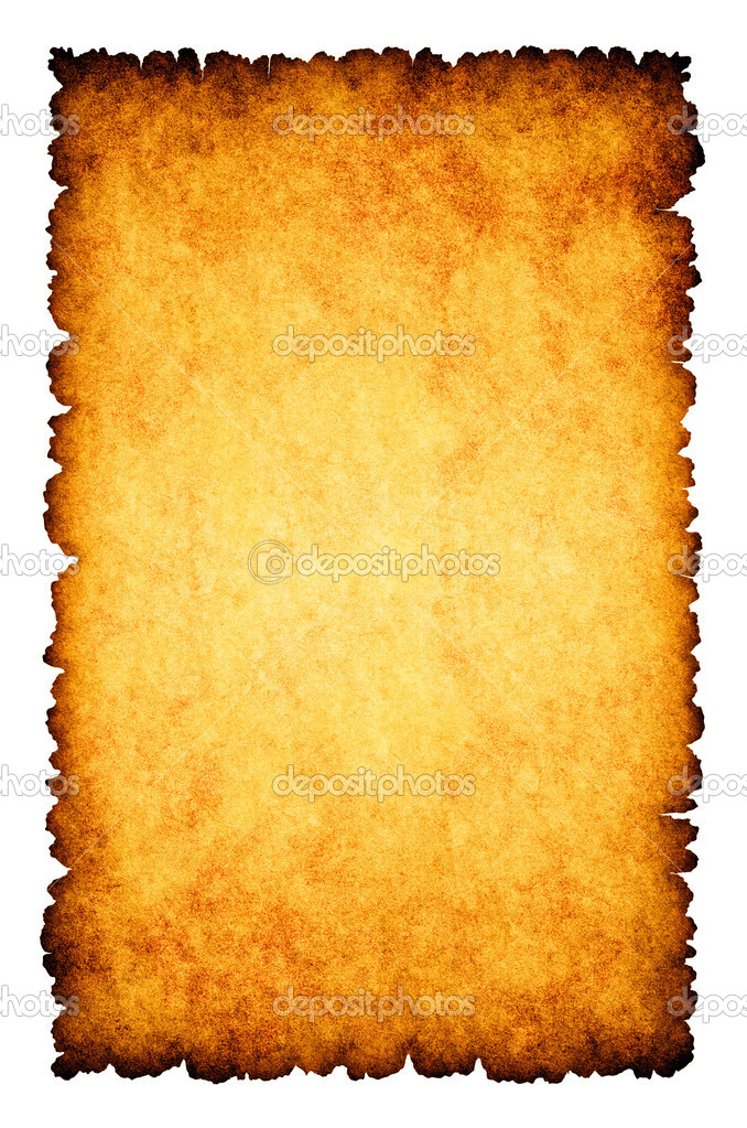 Burnt Parchment Paper