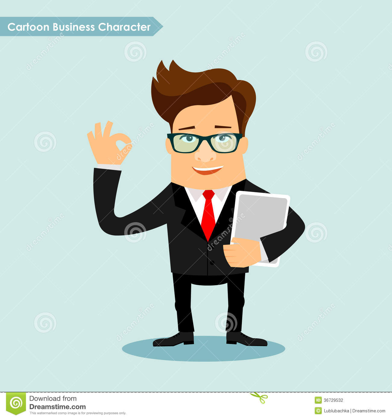Business Cartoon Characters