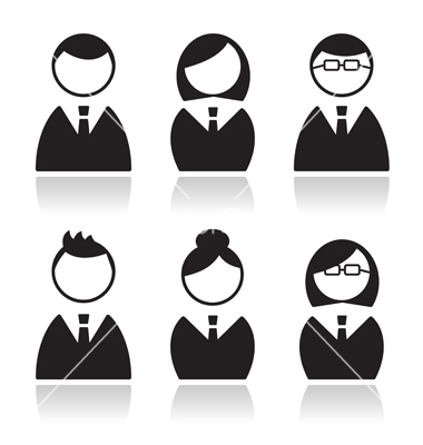 Business People Avatar Icons