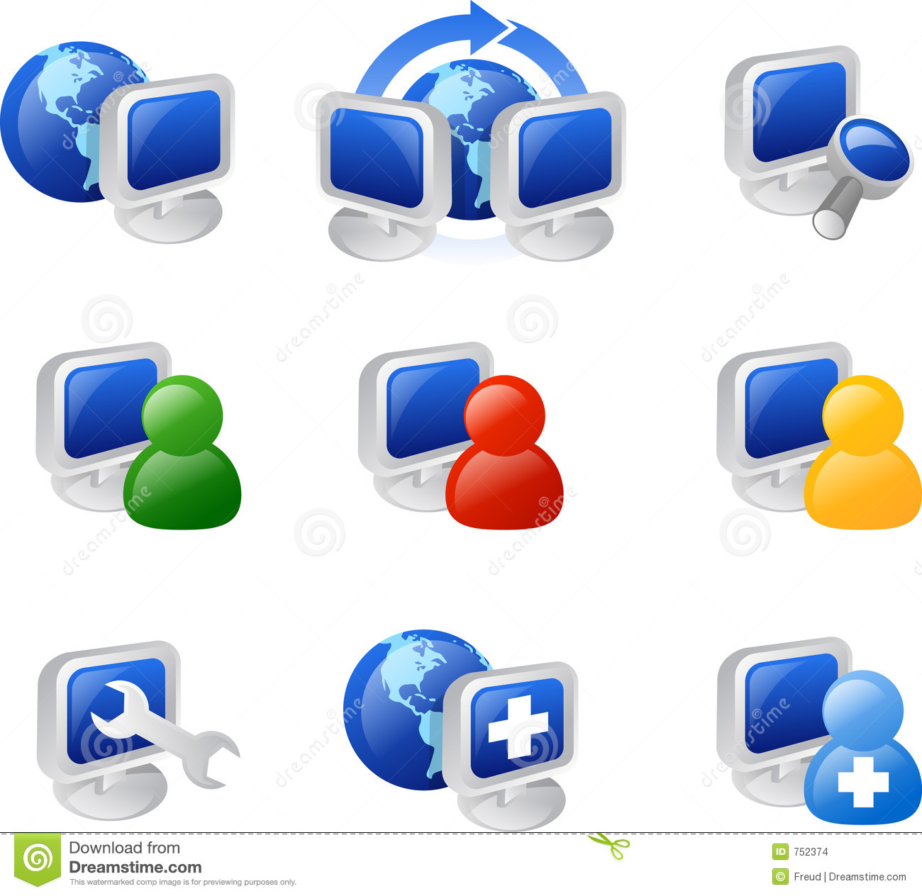 Business Web Service Icon