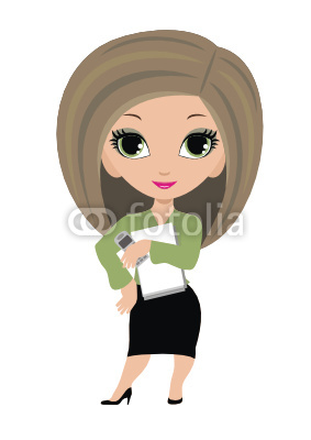 Businesswoman Cartoon