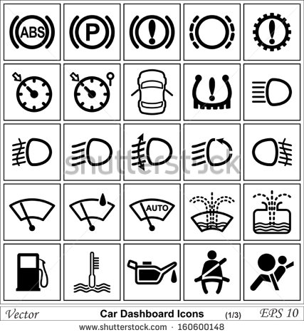 Car Dashboard Vector Car Dashboard Vector