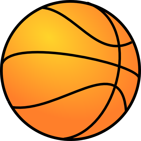 Cartoon Basketball Ball Clip Art