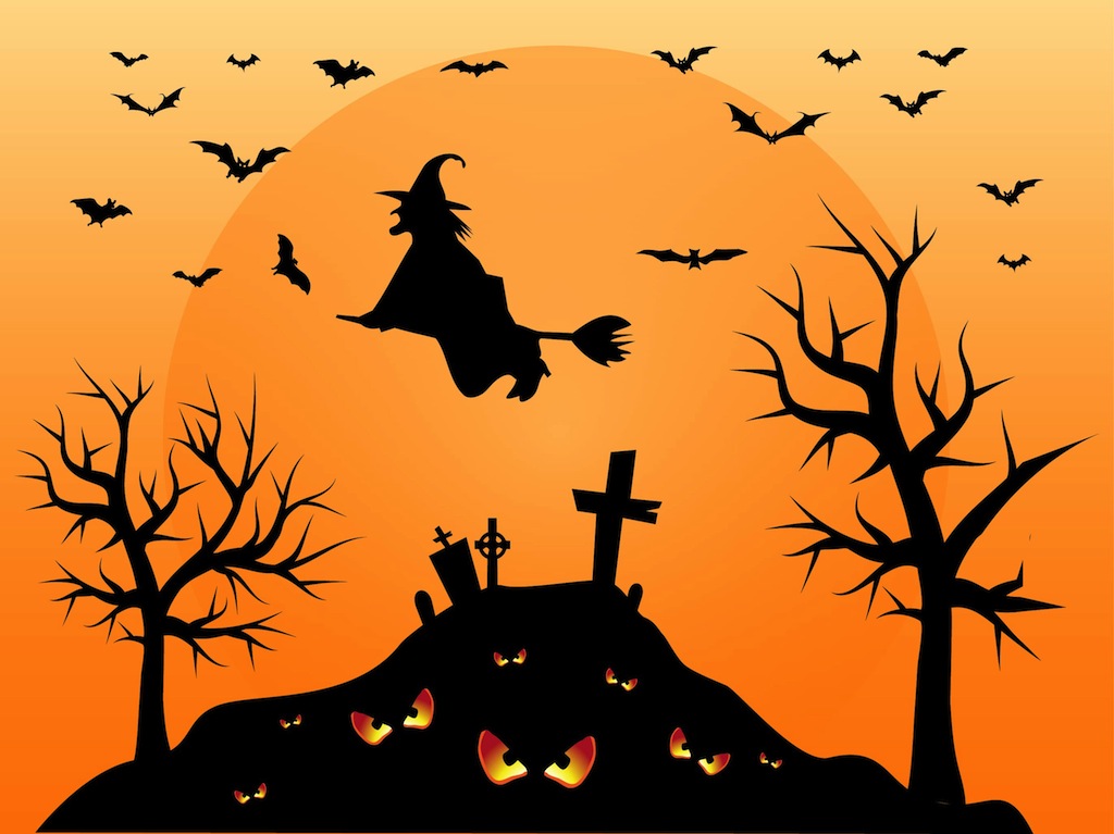 halloween clip art backgrounds - photo #26