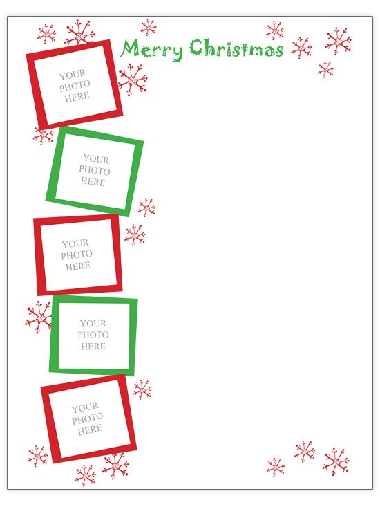 Christmas Letter Templates