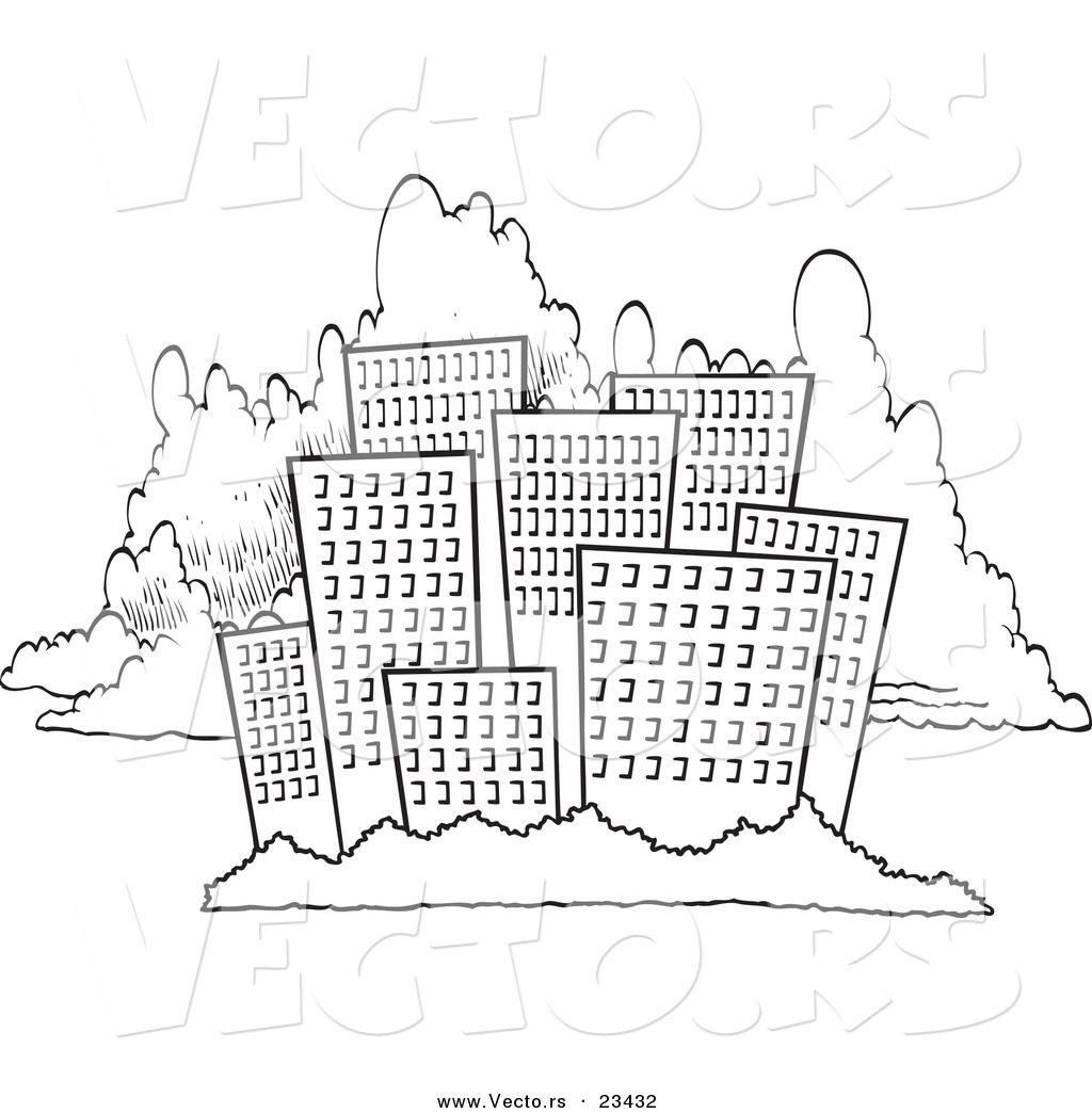 City Skyline Coloring Pages