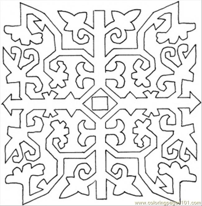 Color Patterns Coloring Pages