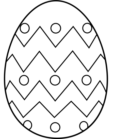 Coloring Easter Egg Clip Art