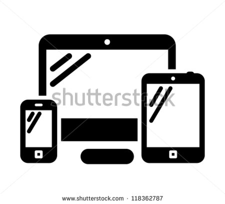 Computer Tablet Phone Icon