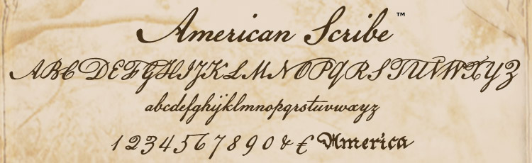 9 American Revolution Font Images