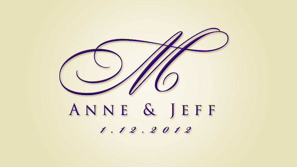 Design Your Own Wedding Logo