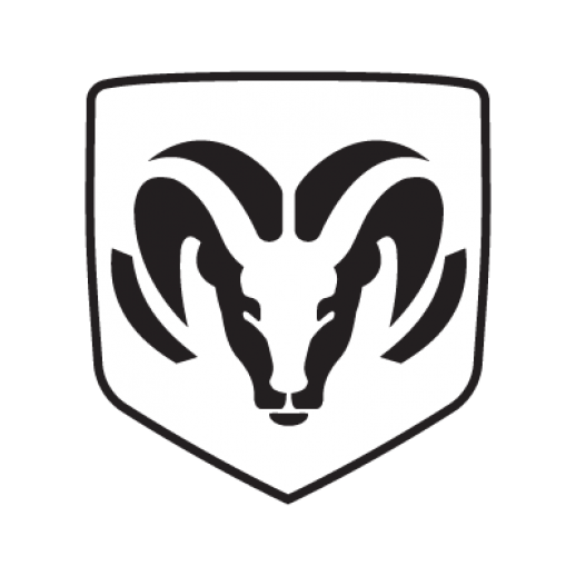 Dodge Ram Logo Black and White