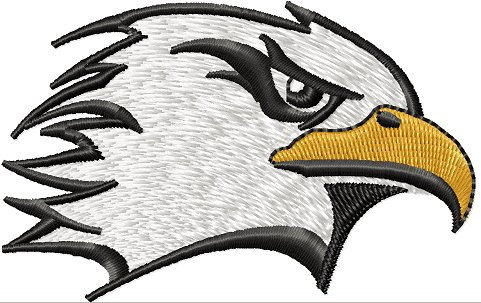 Eagle Head Embroidery Designs