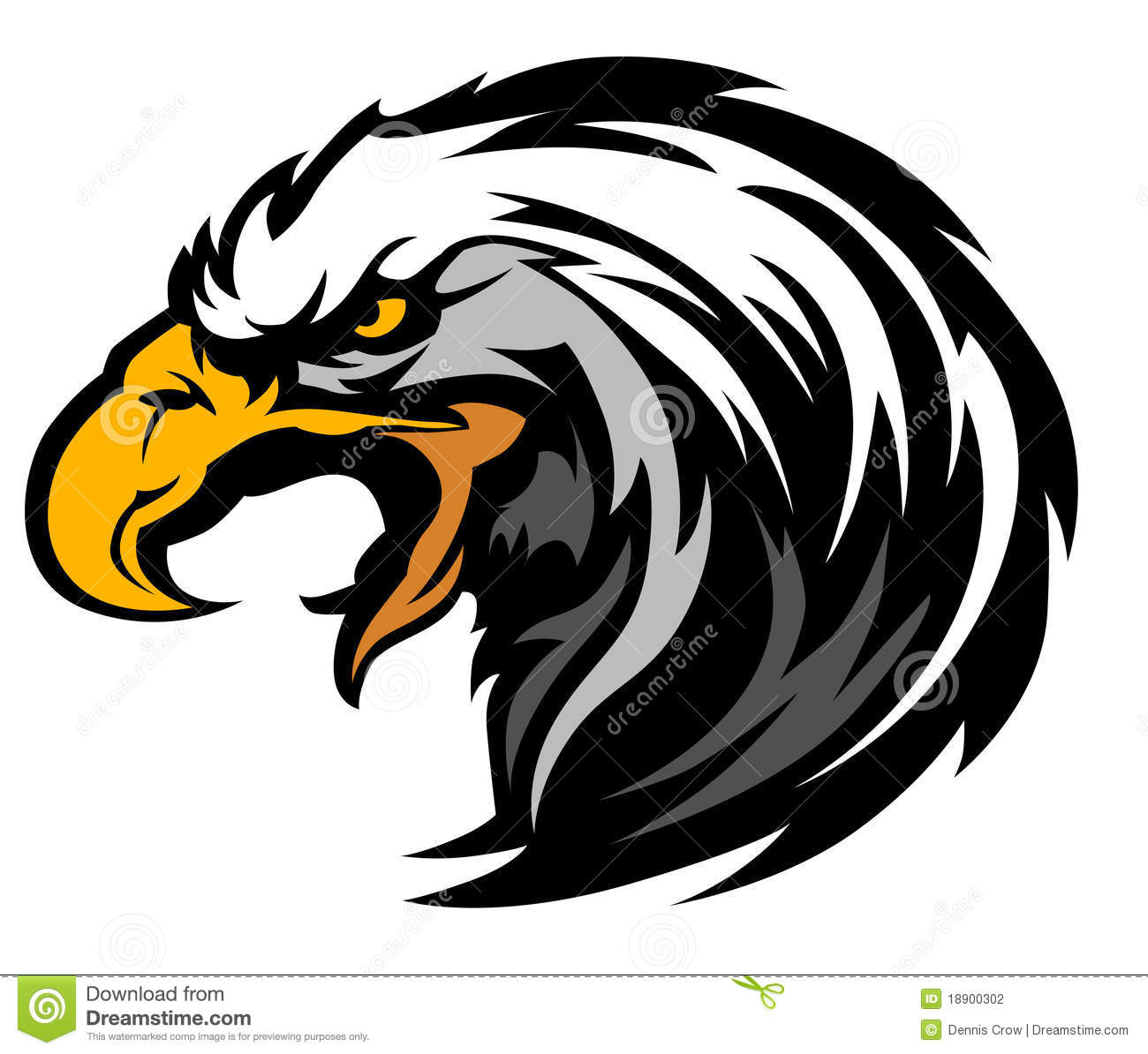 Eagle Mascot Vector