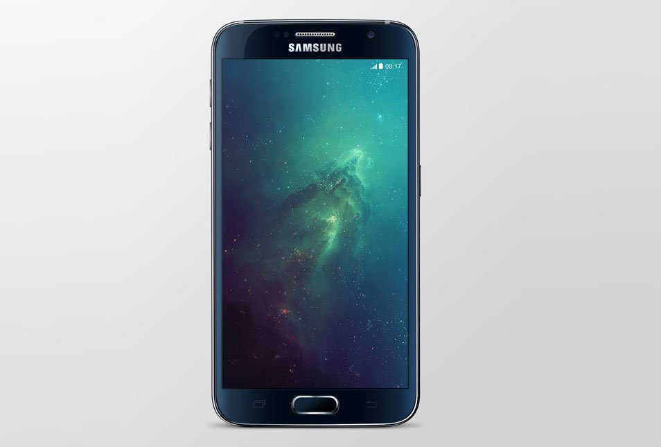 Edge Samsung Galaxy S6 Mockups