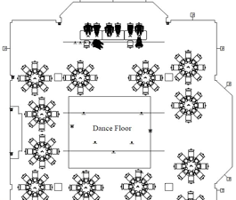 Event Banquet Hall Floor Plan