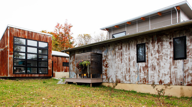 Exterior Industrial Loft Design