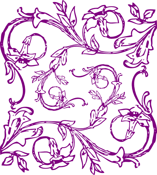 Filigree Border Clip Art