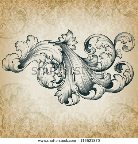 18 Filigree Floral Design Pattern Images