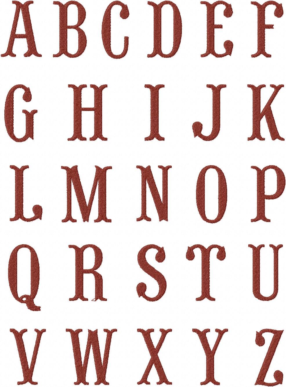 Fish Tail Embroidery Font Fish Tail Embroidery Font