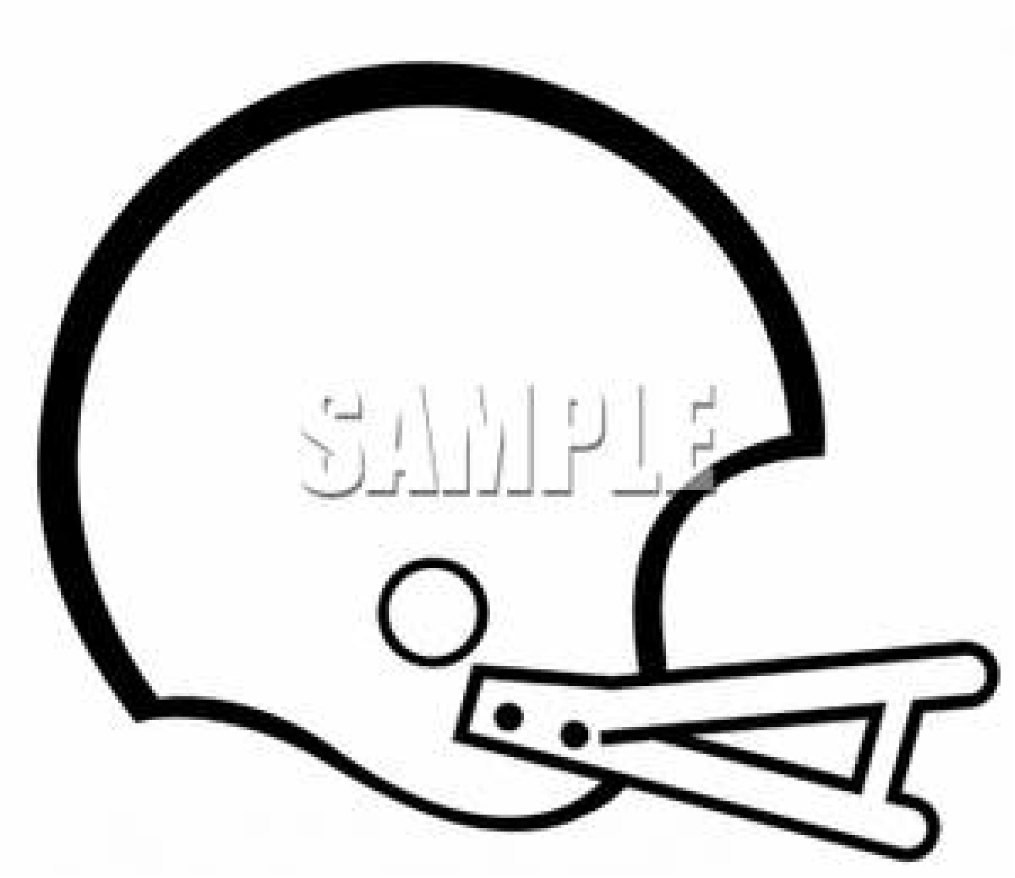 Football Helmet Clip Art Free