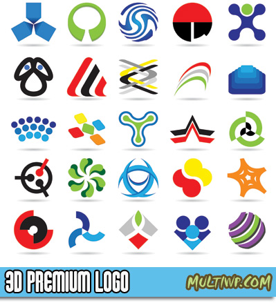 16 3D Logo Templates Images