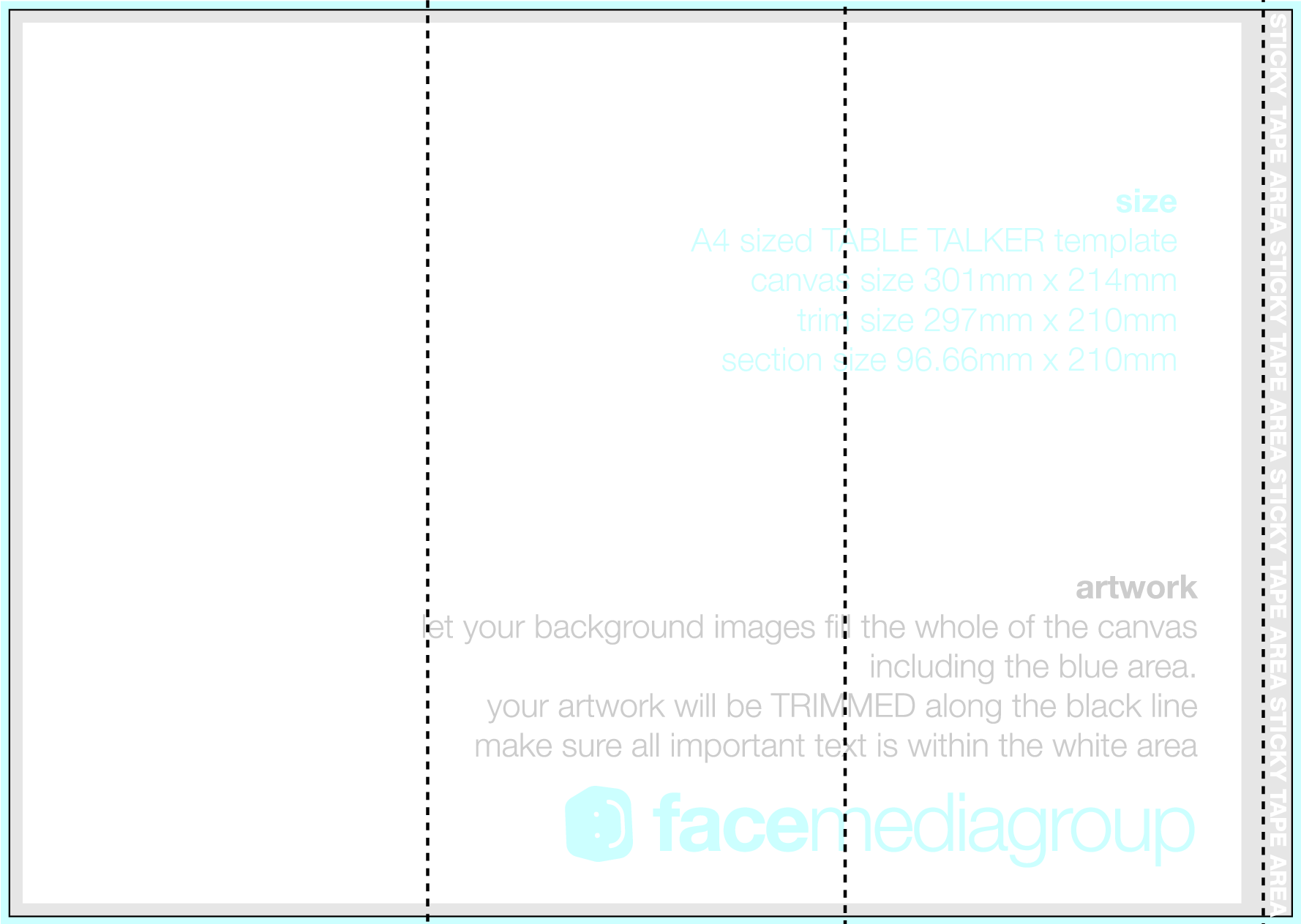 Free Blank Tri-Fold Template