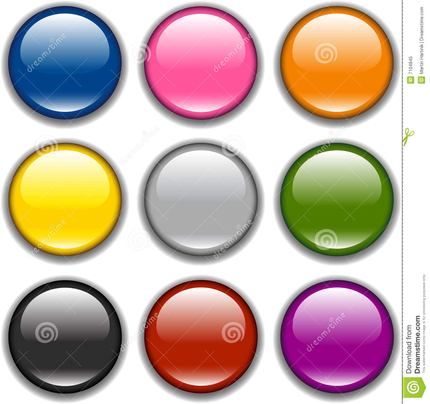 Free Button Icons Vector