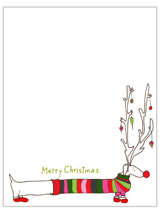 Free Christmas Letter Template