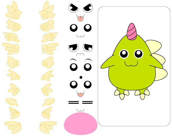 Free Cute Monster Vector