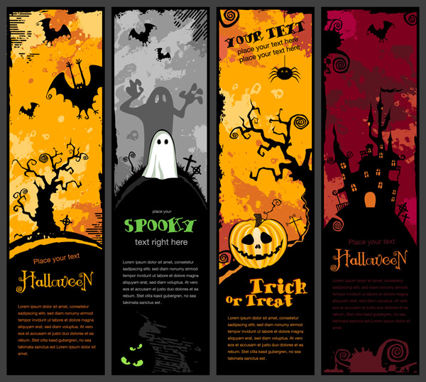 Free Halloween Banner Clip Art