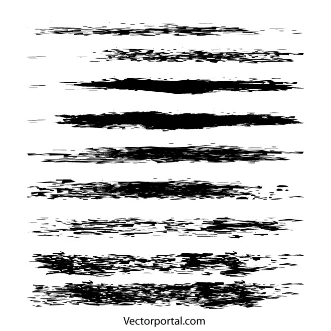 Free Illustrator Grunge Brushes