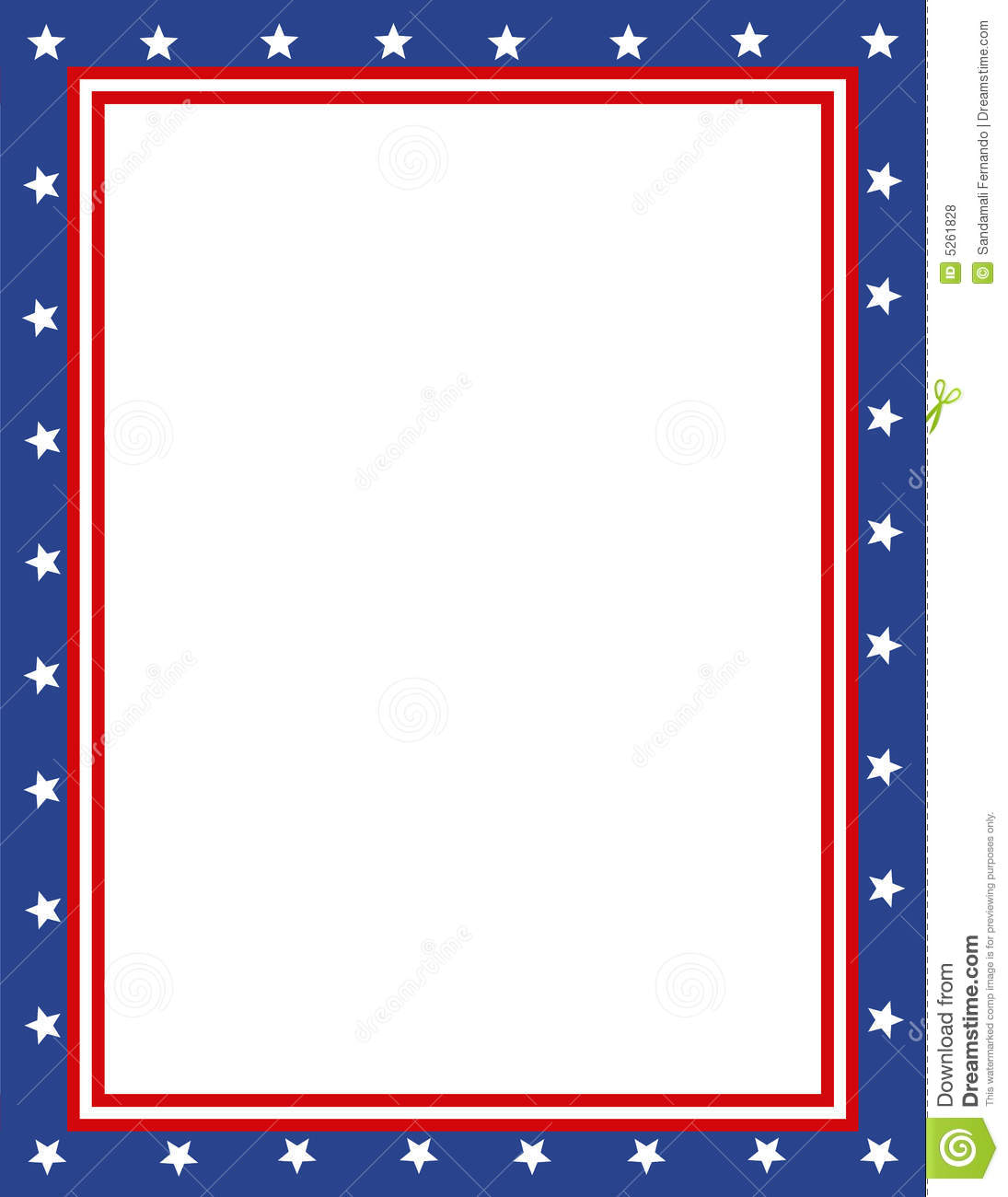 Free Patriotic Borders and Frames