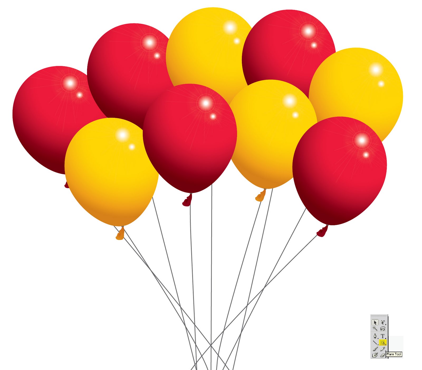 Free Vector Balloon Clip Art