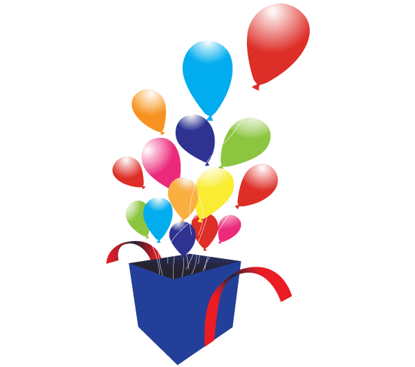 Free Vector Birthday Balloons