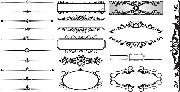 Free Vector Decorative Divider Clip Art