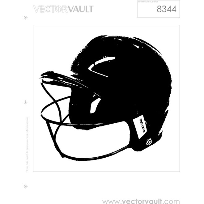 Free Vector Football Helmet