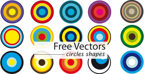 Free Vectors Circle Shapes