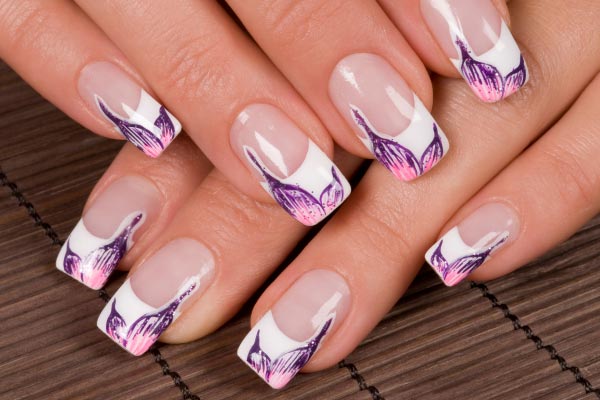 French Nail Art Designs