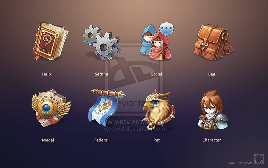 Game Icons deviantART