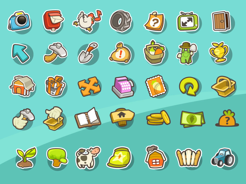 19 Game Icon Design Images