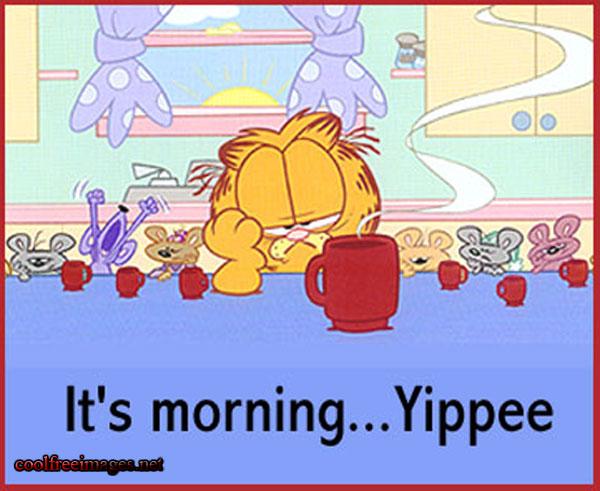 Garfield Good Morning Graphics